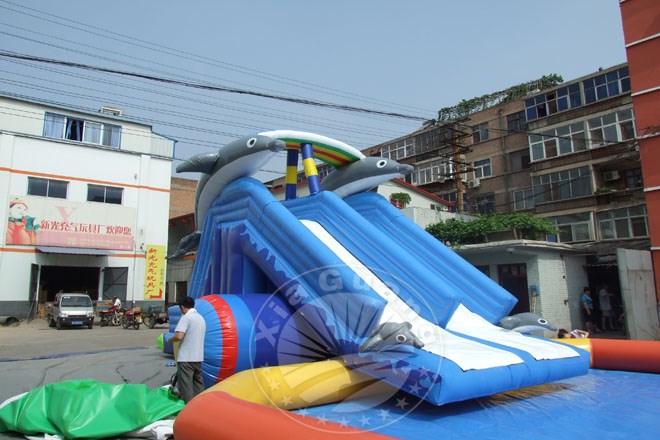 马鞍山充气大滑梯